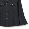 Ggpx New York Collar Neck Chalan Denim Button Shirt Gq8sh046f