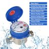 LXSG13D Household Water Meter Single Flow Dry Cold Water Table Qn 1.5m3h 30 Celsius  15mm Garden & Home