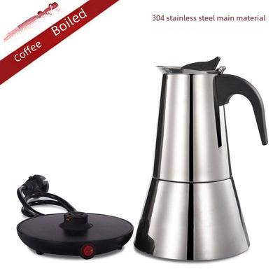 Elektryczny ekspres do kawy Moka Pot ze stali nierdzewnej