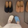 Thick-soled bohemian women's outer wear spring and summer vacation one pedal bag head half drag single shoes
