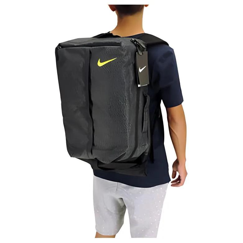 Nike Polyester Backpack Regular Unisex Black (Unisex) Backpacks BA5219 010