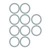 Pack of 10 Rubber Sealing Gasket Juicer Part Seal Mixer Sealing Gasket Juicer Sealing Rings for 4961 4980 4902 Juicer