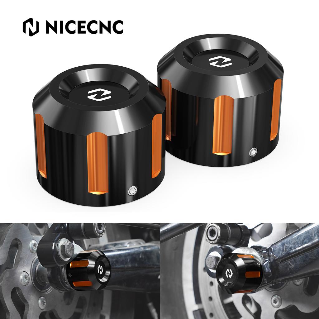 Motorcycle Rear Axle Nut Cap Covers for Harley Road King/Special FLHR/XS Street Glide 2017-2024 Road King Classic FLHRC 17-2020