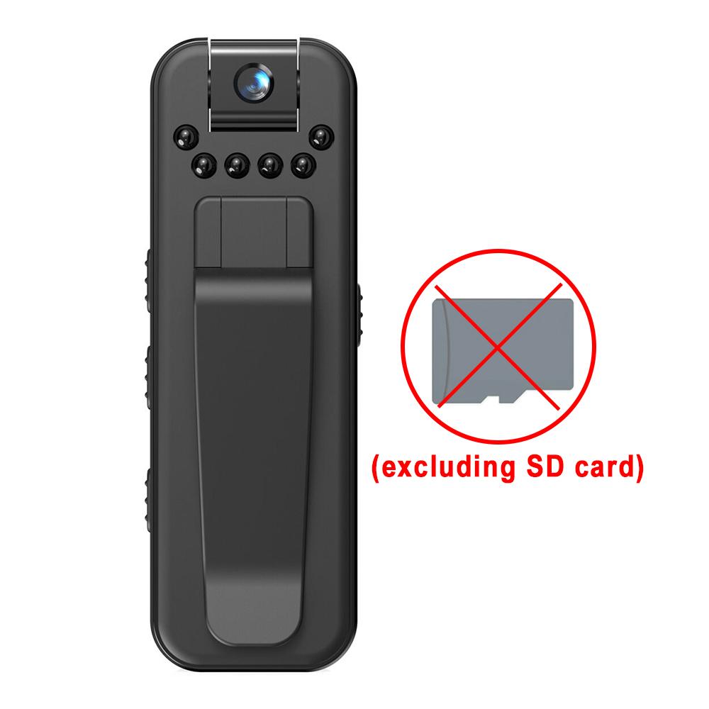 HD 1080P mini kamera Přenosný malý digitální videorekordér Police BodyCam Infračervená Miniaturní kamera s nočním viděním