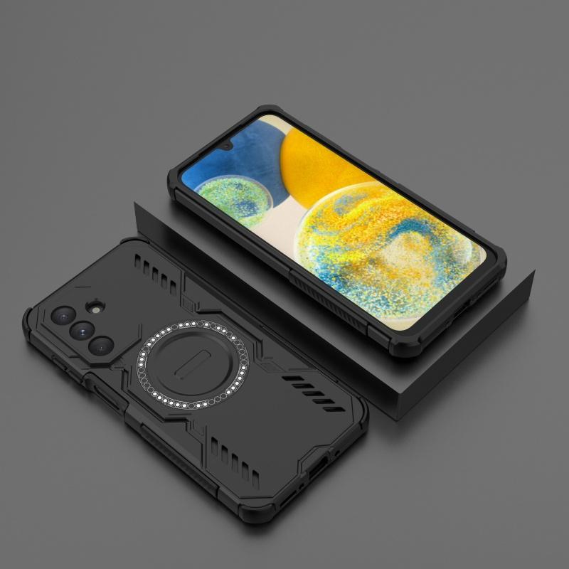 For Samsung A26 Case Cover Samsung Galaxy A26 Capas Annular Magnetic Hard Shockproof Magsafe Wireless Charge Fundas Samsung A26