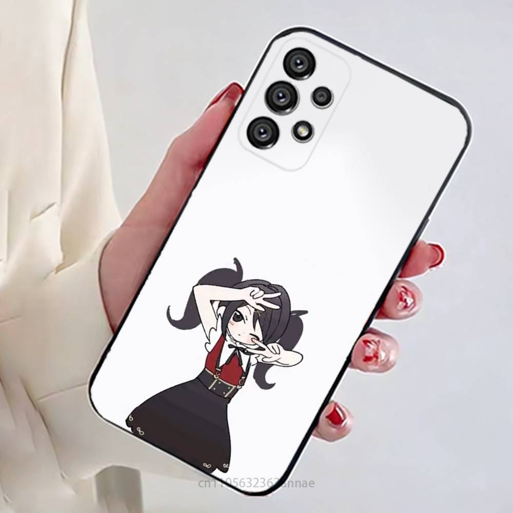 Needy Girl Overdose Game Phone Case For Samsung Galaxy A13,21s,22,31,32,52,53,71,80,A91 Soft Black Shell