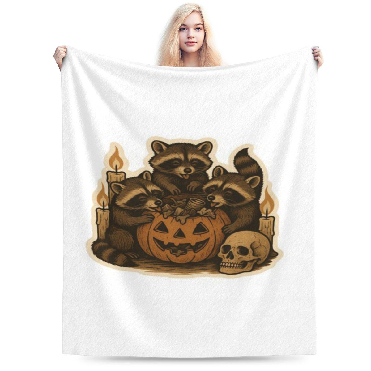 Trash Feast Pumpkin Chaos Custom Comfortable Party An UltraSoft Micro Fleece Blanket 75x100cm 30x40in