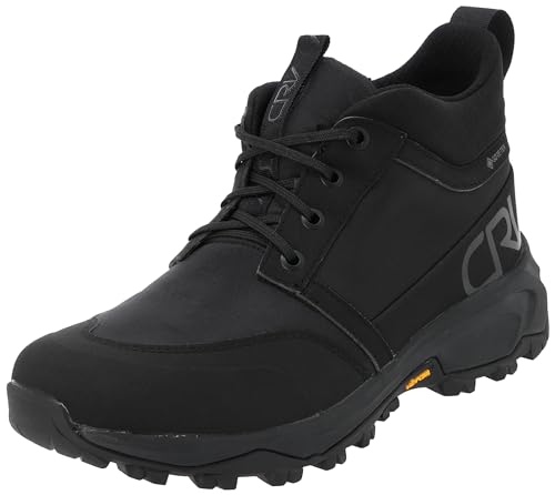CRV Caravan Cross Chukka 190 Black Trekking Shoes, Size 23.5 cm