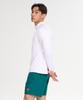 Leijibi [Set] Multi-Cooling Essential Loose Fit Zip-Up Rash Guard + Shorts Set M White