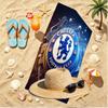 Chelsea F.C. Aufdruck Strandtuch, Vielseitiges Leichtes Saugfähiges Strandtuch für Pool, Surfen, Yoga, Badezimmer, Perfektes Geburtstags- oder Urlaubsgeschenk