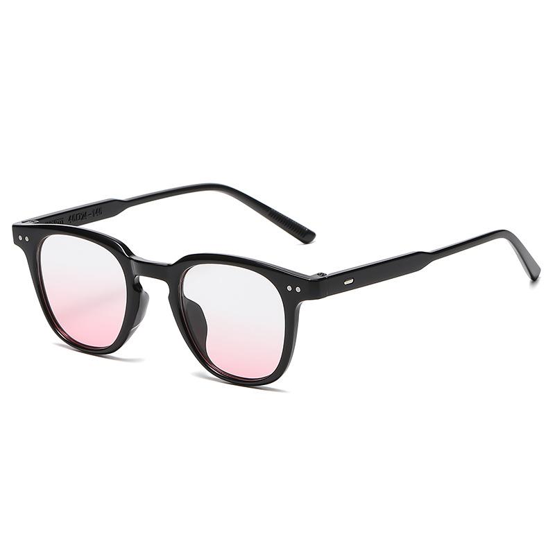 Cold Brown Glasses, Myopic Women Can Be Equipped With Glasses, Anti-Blue Light Plain Face, Multilateral Large Glasses Frame, Showing A Small Face