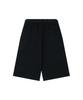 Lotaib Belted Point Bermuda Sweatpants - Black