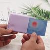 Silicone Cell Phone Wallet Case Mobile Phone Credit ID Card Holder Pocket Fashion Self-Adhesive Sticker Card Bag