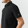 Skechers Men's Quick-Dry Knit Jacquard Polo Shirt
