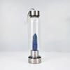 Hexagonal Prism Crystal Glass Water Cup with Magic Wand Spa Design - Custom Logo Option Available