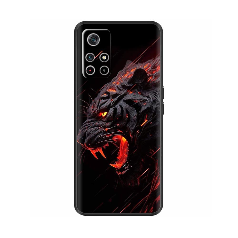 For Poco X4 Pro 5G Poco M4 Pro Case Cute Cartoon Soft Liquid Silicone Phone Housing Cover For Xiaomi Poco M4 Pro 4G Fundas Coque