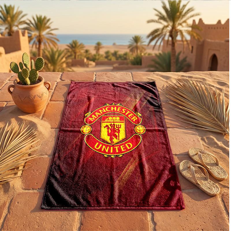 Manchester United Thema Strandtuch Weich Schnell?Trockenes Handtuch für den Sommerstrandurlaub beim Schwimmen