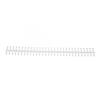 10 Pcs Loose Leaf Binding Spine 30 Hole Cuttable Wear Resistant PP Plastic 10mm Binding Comb for Student