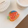 Colorful Marine Animals Hair Clip Hairpin Fish Grab Clip Fashion Ocean Fish Hair Claw  Vacation