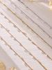 European American Luxury 18K Gold-Plated Zirconia Necklace & Bracelet Set