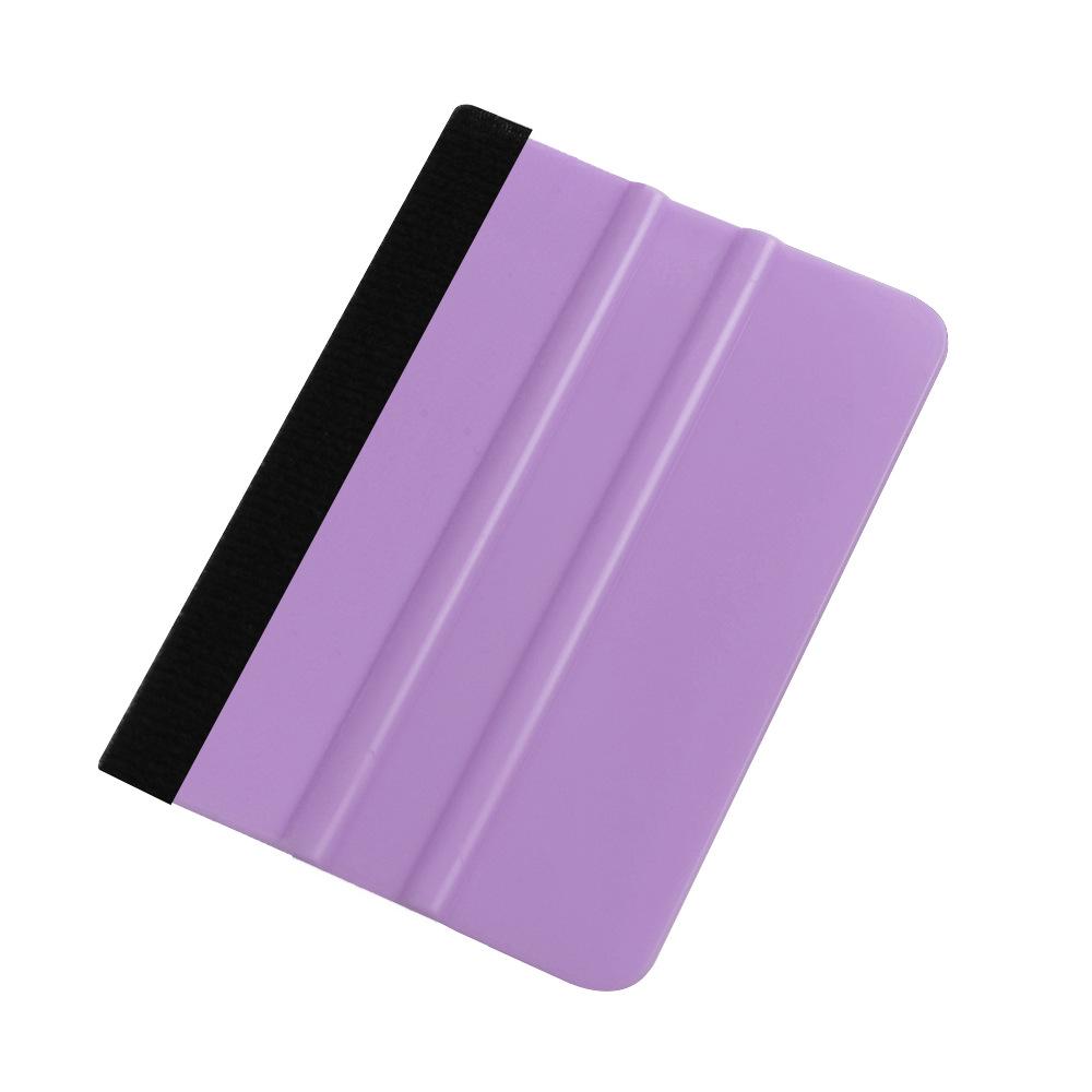 Plastic Car Film Application Squeegee 10x7 cm - Perfect for Car Wash, Seam Filling, and Advertising.