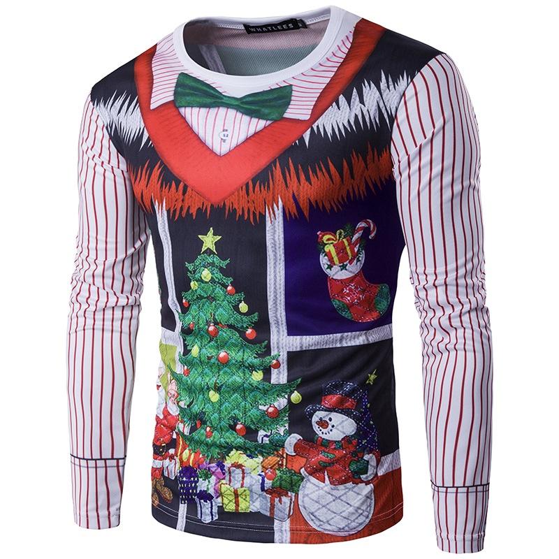 Women Men Ugly Christmas Sweater Xmas Jumper T Shirt Pullover Hoodies Stylish Festive Top