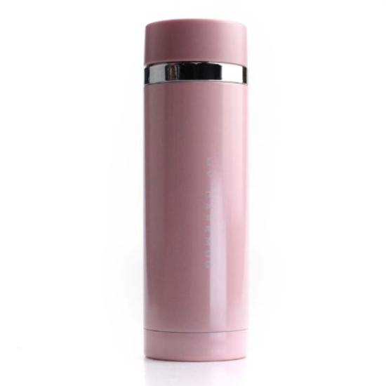 Pearl Metal Water Bottle 300ml Direct Drinking Stainless Steel Mug Pure Pink Premium My Cafe Slim Direct H-6930