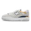 New Balance Zapatillas de Baloncesto Retro de Caña Baja de Cuero NB 550 para Mujer Zapatilla Blanco Amarillo Azul BBW550AB-B