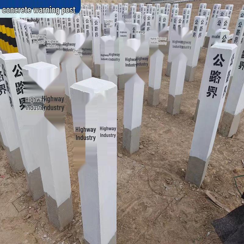 Betonnen Verkeers- en Grenspaal