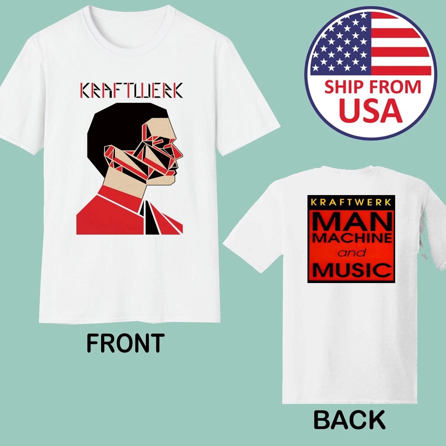 Kraftwerk Men s White Size S to 5XL 3XL