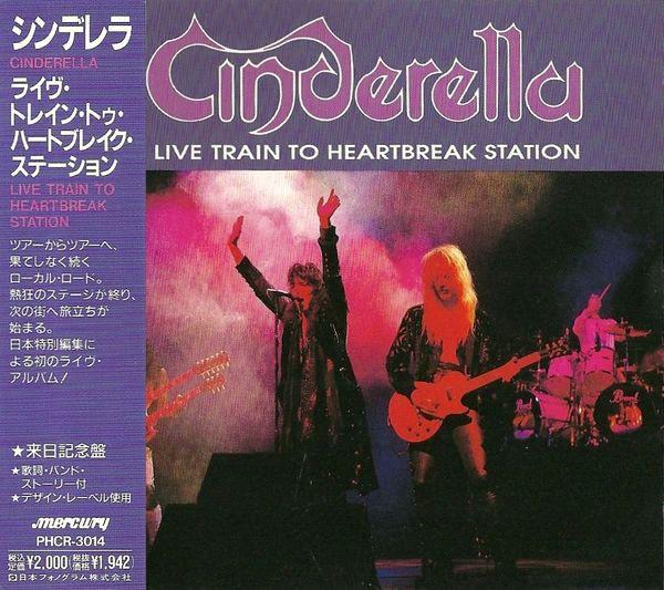 

CD CINDERELLA - Live Train To Heartbreak Station PHCR3014 Mercury 1991 Japan Rock Used