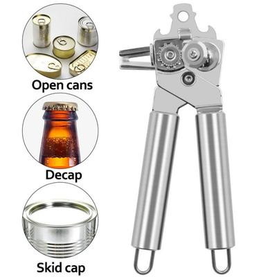 Stainless Steel Can Opener Multifunctional Home Bottle Opener