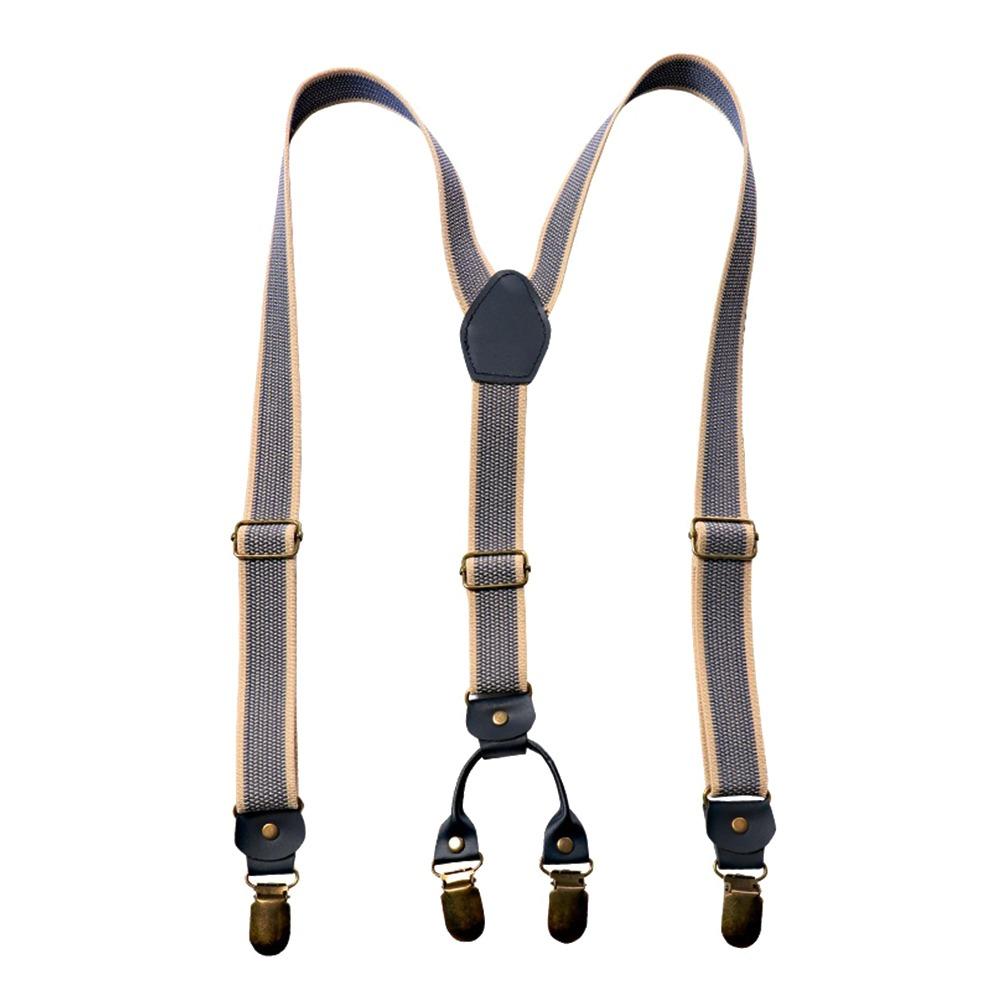 

Еластичні підтяжки Y-подібні Ретро-дизайн Смугасті підтяжки Повсякденний одяг 3