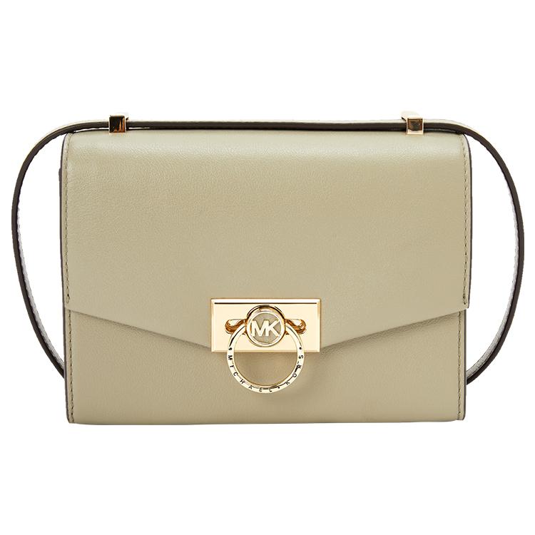 

Новая кожаная сумка через плечо MICHAEL KORS Hendri, сумка кроссбоди очень маленькая женская светло-армейский зеленый 32F0L1HC0L-567 18.5*7.1*14.0CM