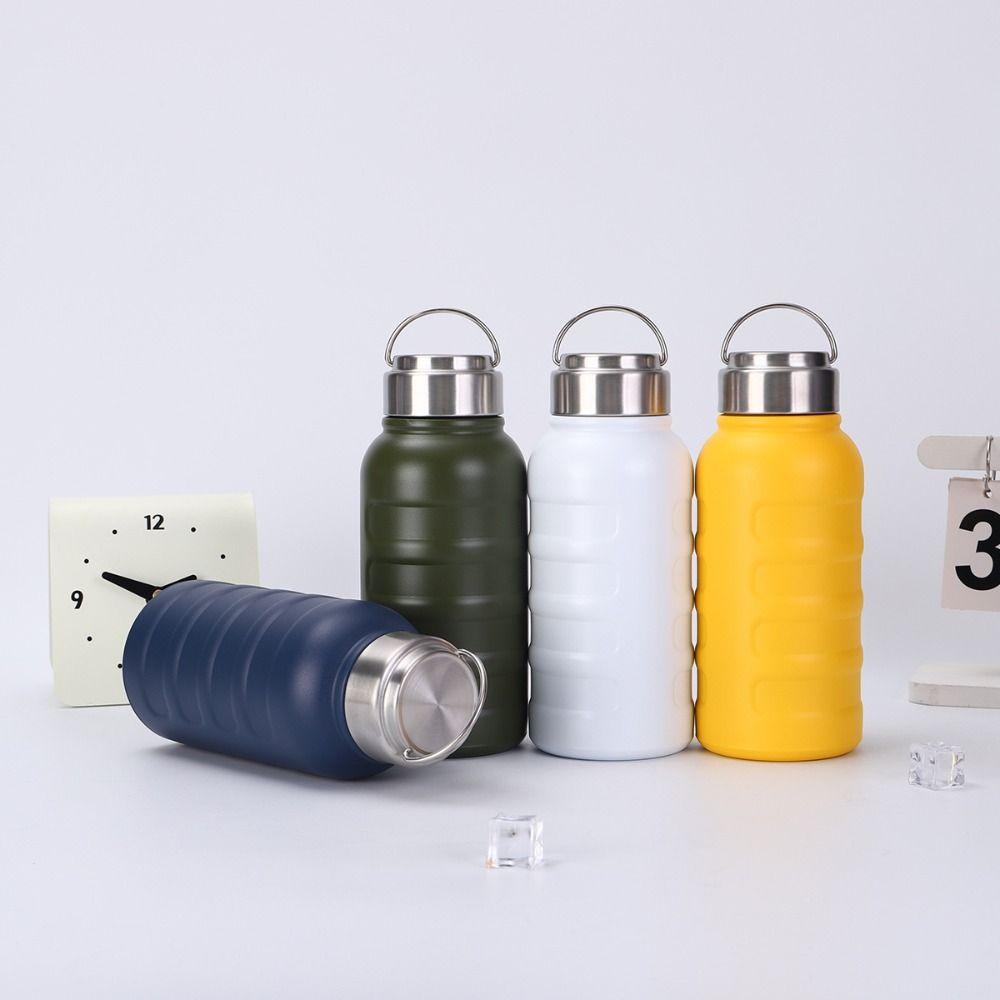 Double Wall Thermos Water Bottles Leakproof Design Insulated Water Bottle  Fitness Sports