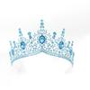 New European and American Bridal Crown Rhinestone Headband Baroque Alloy Crown Wedding Dress Accessories