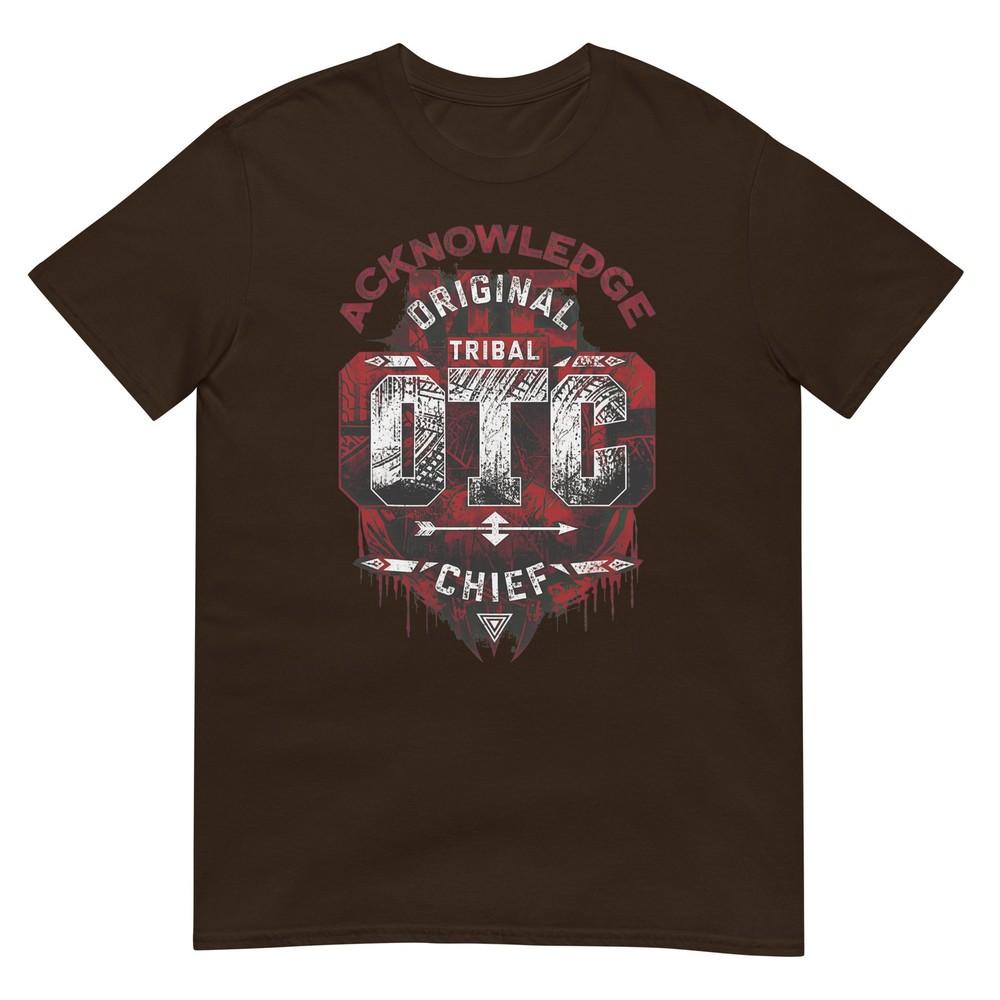 Tribal Chief Rounisex Funny Wrestling TShirt