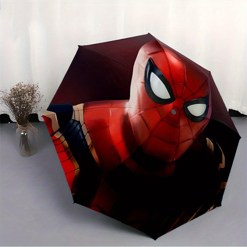 1pc Spider-Man, Marvel Automatic Folding Umbrella:Portable Folding design, Lightweight for Women/Men.Automatic Umbrella for Everyday,Stylish Sunshade