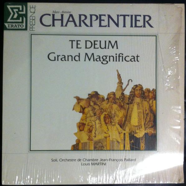 

LP Record MARC ANTOINE CHARPENTIER ORCHESTRE Te Deum Grand Magnificat EPR15508 Erato France Classical Used
