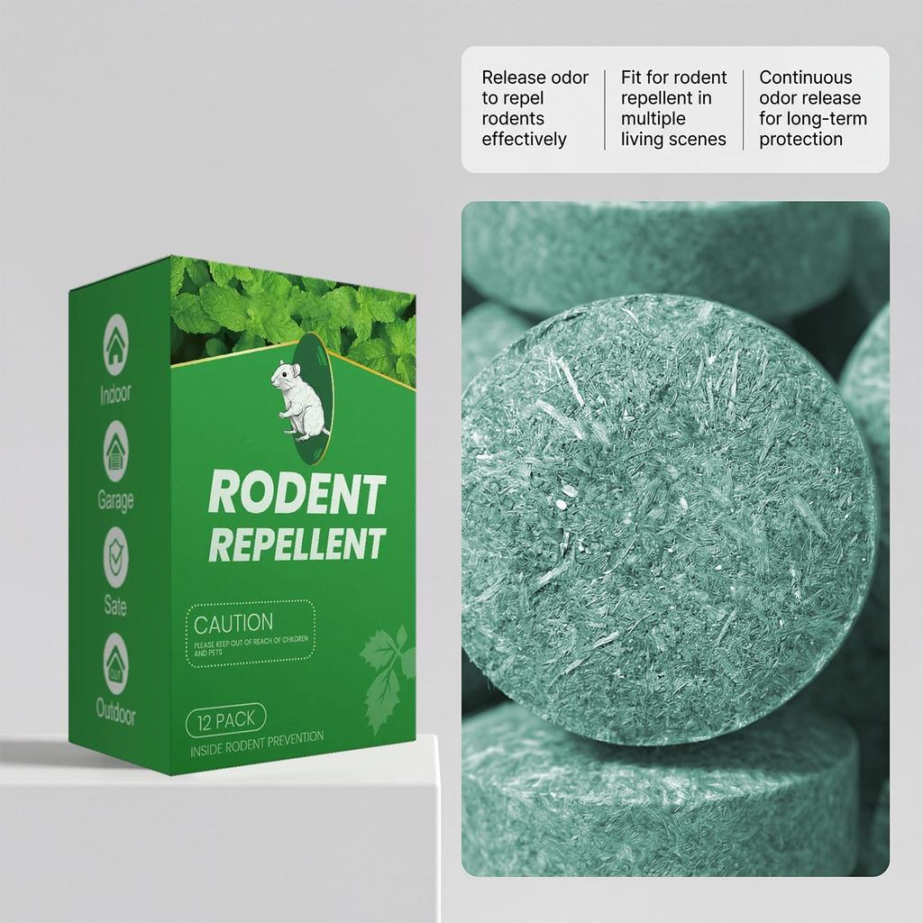 Qutixuan Daily Indoor And Outdoor Rodent Prevention Furniture That Resists Gnawing. Gentle And Natural Scent, Convenient To Use.