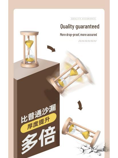 Drop-Proof Hourglass Timer for Children - 5/20/30 Min Options, Learning and Decorative Quicksand Design