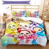 3pcs DoReMi1 Design Cover Set - HD Printed Bedding with 1 Cover and 2 Pillowcases - Perfect for Home and Dorm Decor