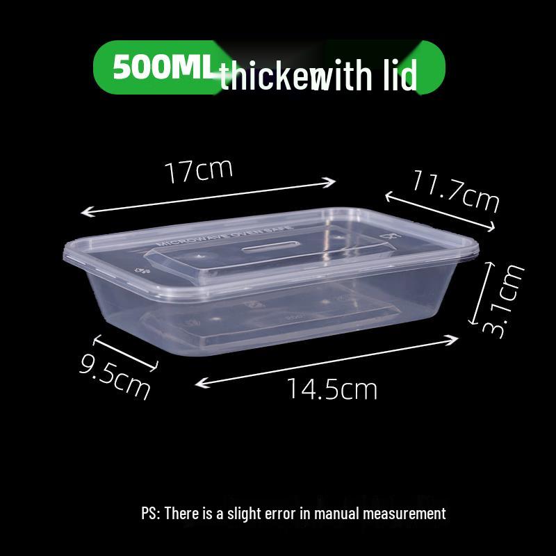 Shixun Square Plastic Meal Prep Containers with Lids