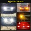 1Pc 1156 BA15S 1157 BAY15D P21W P21/5W 8 SMD 3030 Car Led Turn Signal Lights Brake Tail Lamp R5W R10W Auto Parking Rear Reverse Bulb White Red Yellow