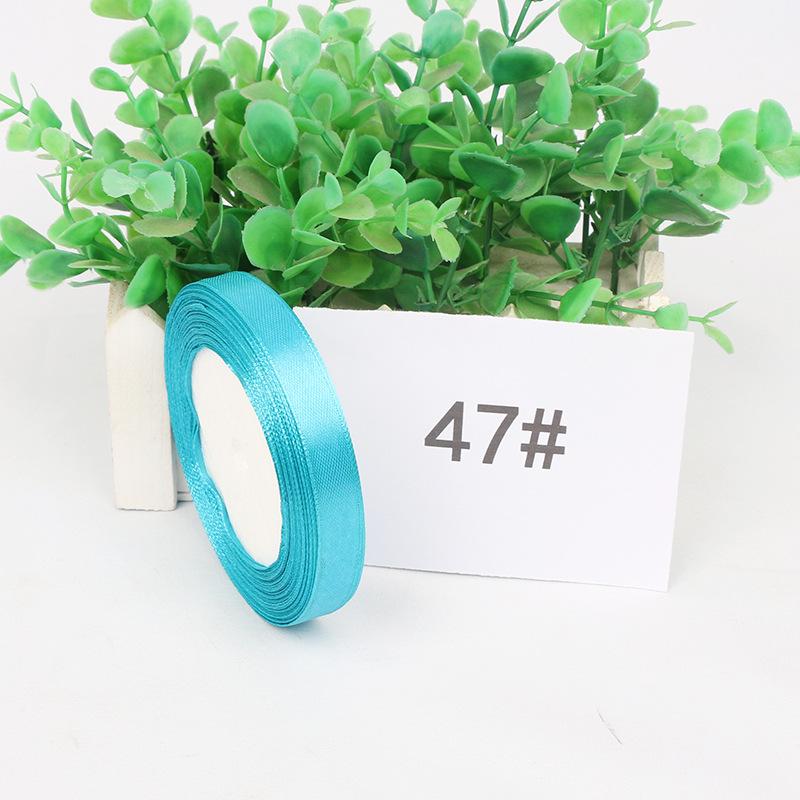 Satin Ribbon: 1cm Gift Box, Bookmark, Wedding Candy Box, Bow with Tag Webbing