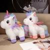 Girly Heart Pink Unicorn Doll Plush Toy Unicorn Doll Children's Soothing Ragdoll Birthday Gift