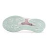Li Ning Kids Qiang Yue Synthetic Leather Fabric Shock Absorbing Breathable Low Top Running Shoes Kids Running Shoes White Pink YKCU026-2