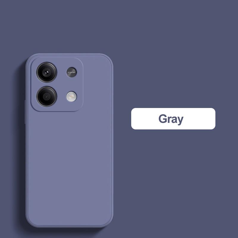 Für Redmi Note 13 Hülle Quadratische Flüssigsilikon Handyhülle Für Xiaomi Redmi Note 13 Note13 Pro Note13Pro Plus Weiche Rückseite