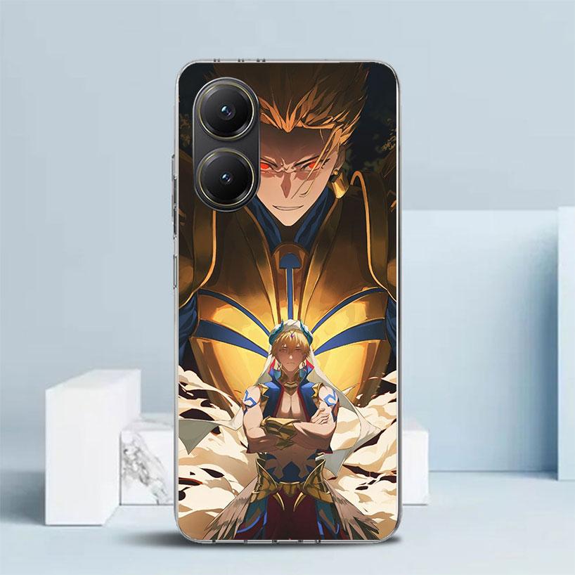 Fate Zero Stay Night Gilgamesh Phone Case For Xiaomi Poco F7 Ultra X5 X6 X7 Pro M7 Redmi 15C 15 13C 13 12C 12 10C 10 10A 9 9C 9A
