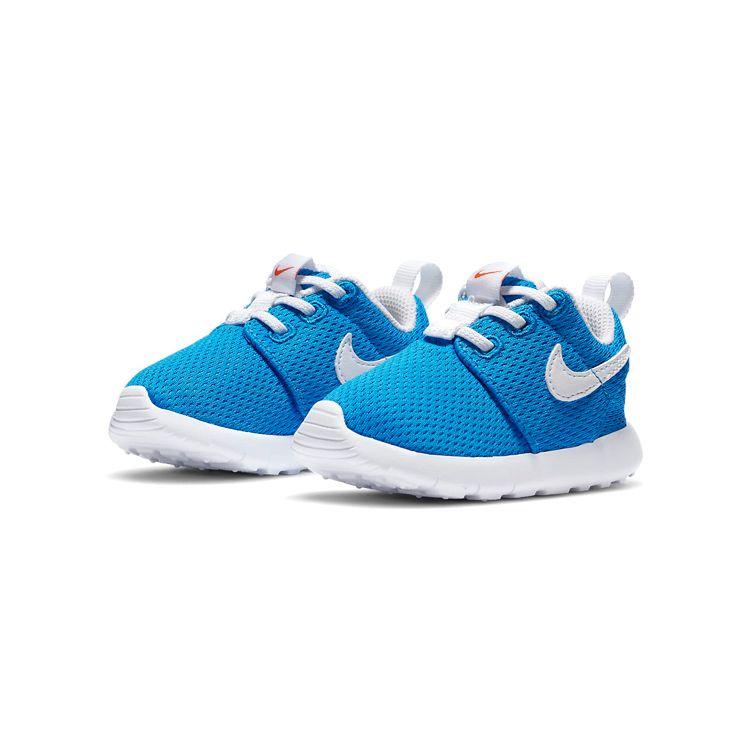 Nike Roshe One Low Top Walking Shoes Baby Shoes White Blue 749430-422